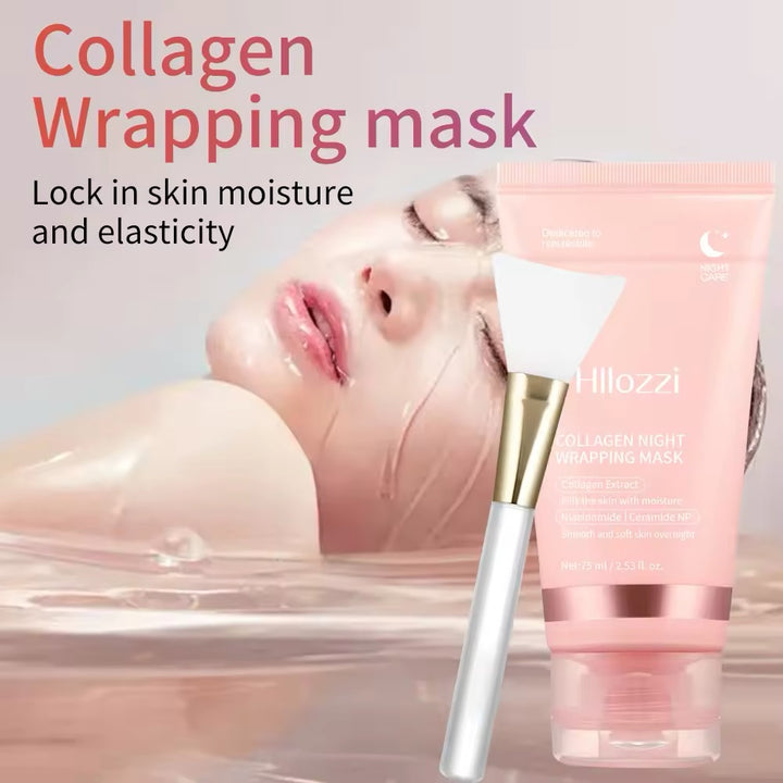 Collagen Overnight Wrap Mask with Jelly Brush